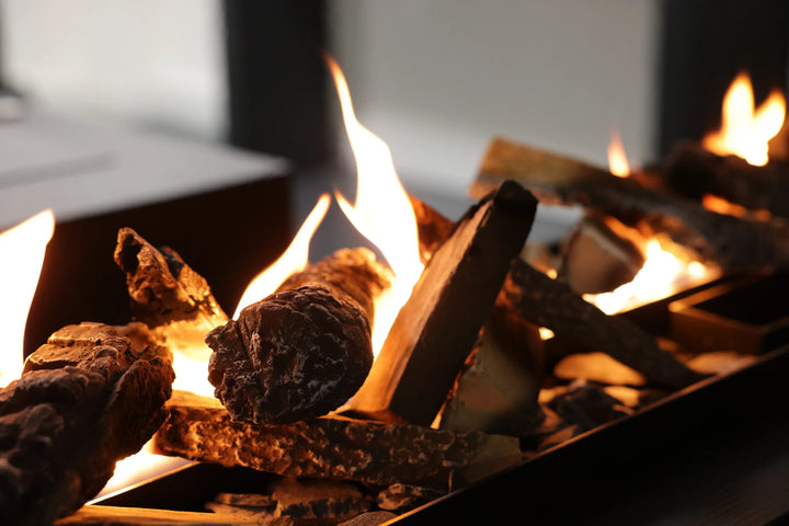 Bioethanol SmartFire Fernbedienung - PRIME A6 150cm mit Deko