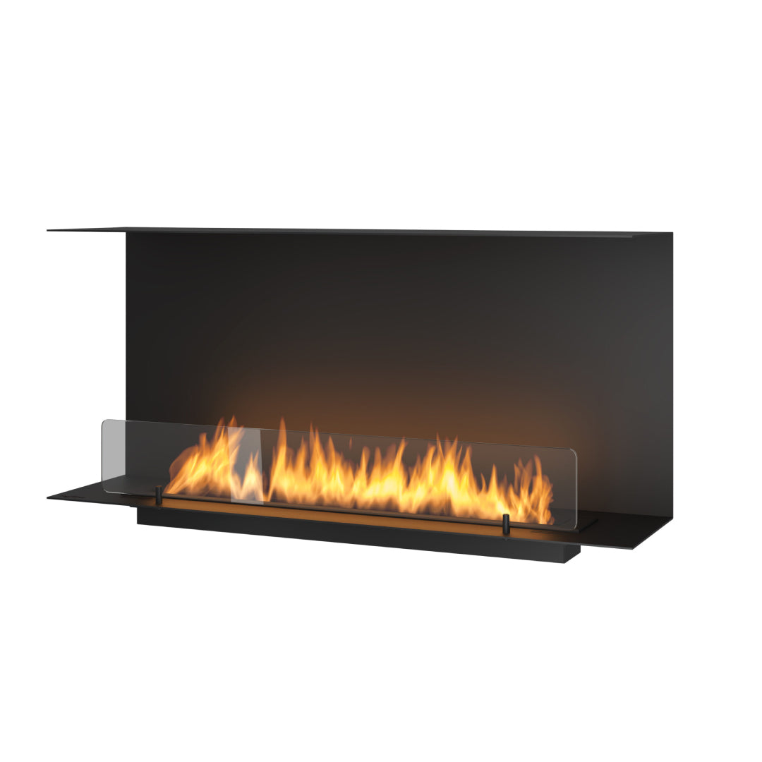 bioethanol-einbaukamin-dreiseitig-infire-c1000v1-ethanolkamin-raumteiler-schwarz-mit-glas