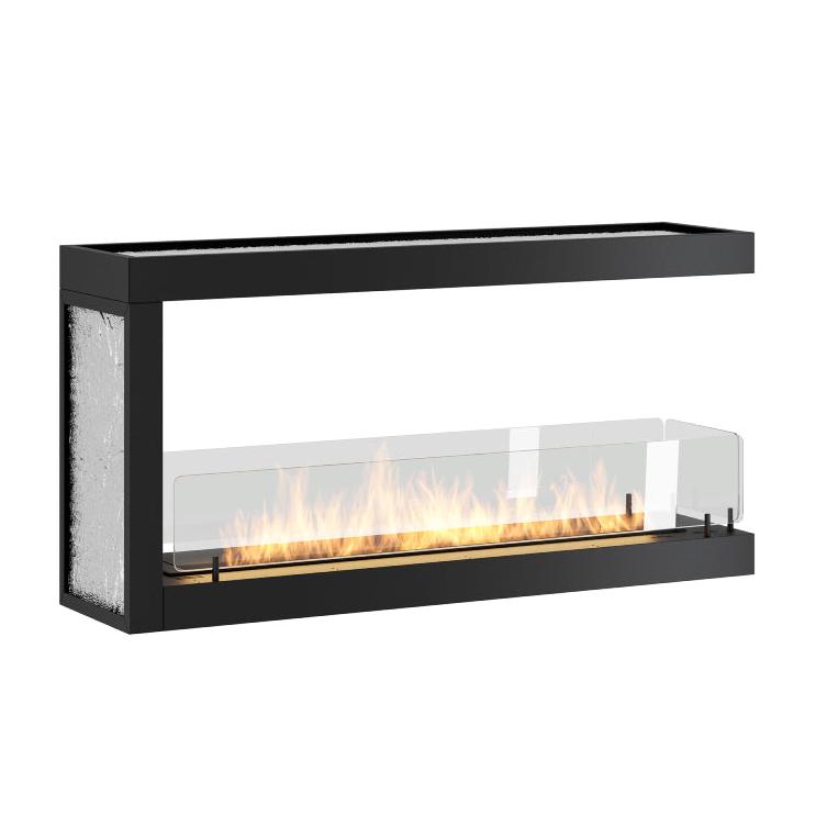 bioethanol-einbaukamin-ethanolkamin-dreiseitig-raumteiler-infire-u-1000-100cm-schwarz-mit-glas-mit-flammen-mit-isolierung-isolation