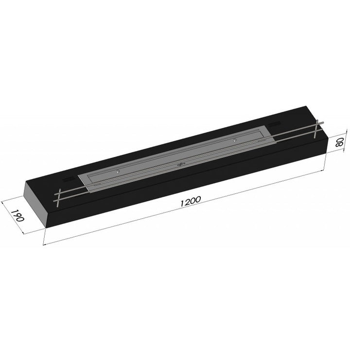 bioethanol-tischkamin-standbrenner-standkamin-infire-simplefire-fireox-1200-ohne-glas-schwarz-technische-zeichnung-alle-masse