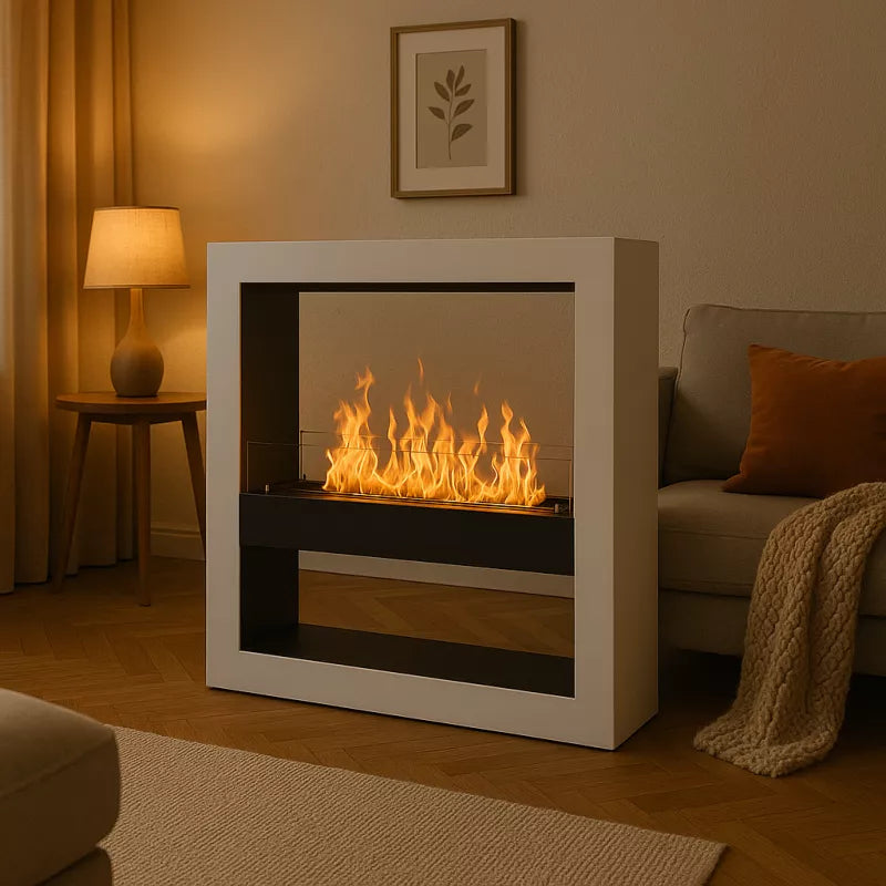 Freistehender Bioethanol Standkamin - ACARENZA XL