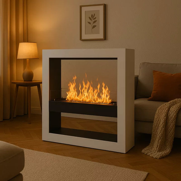 Freistehender Bioethanol Standkamin - ACARENZA XL