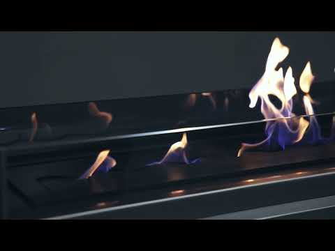 Zweiseitiger Bioethanol Einbaukamin - FAME 50